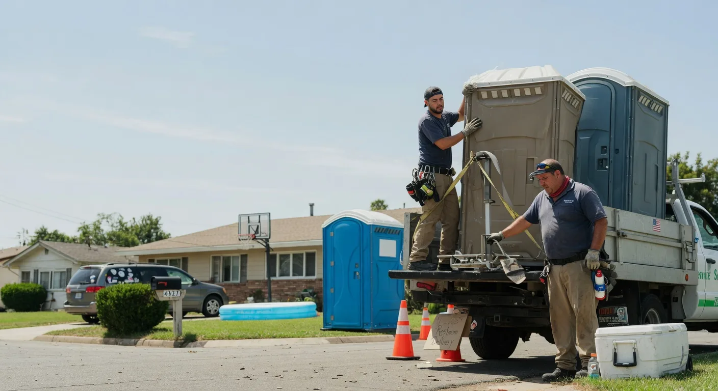 Porta Potty Rental in Crossville, IL near me