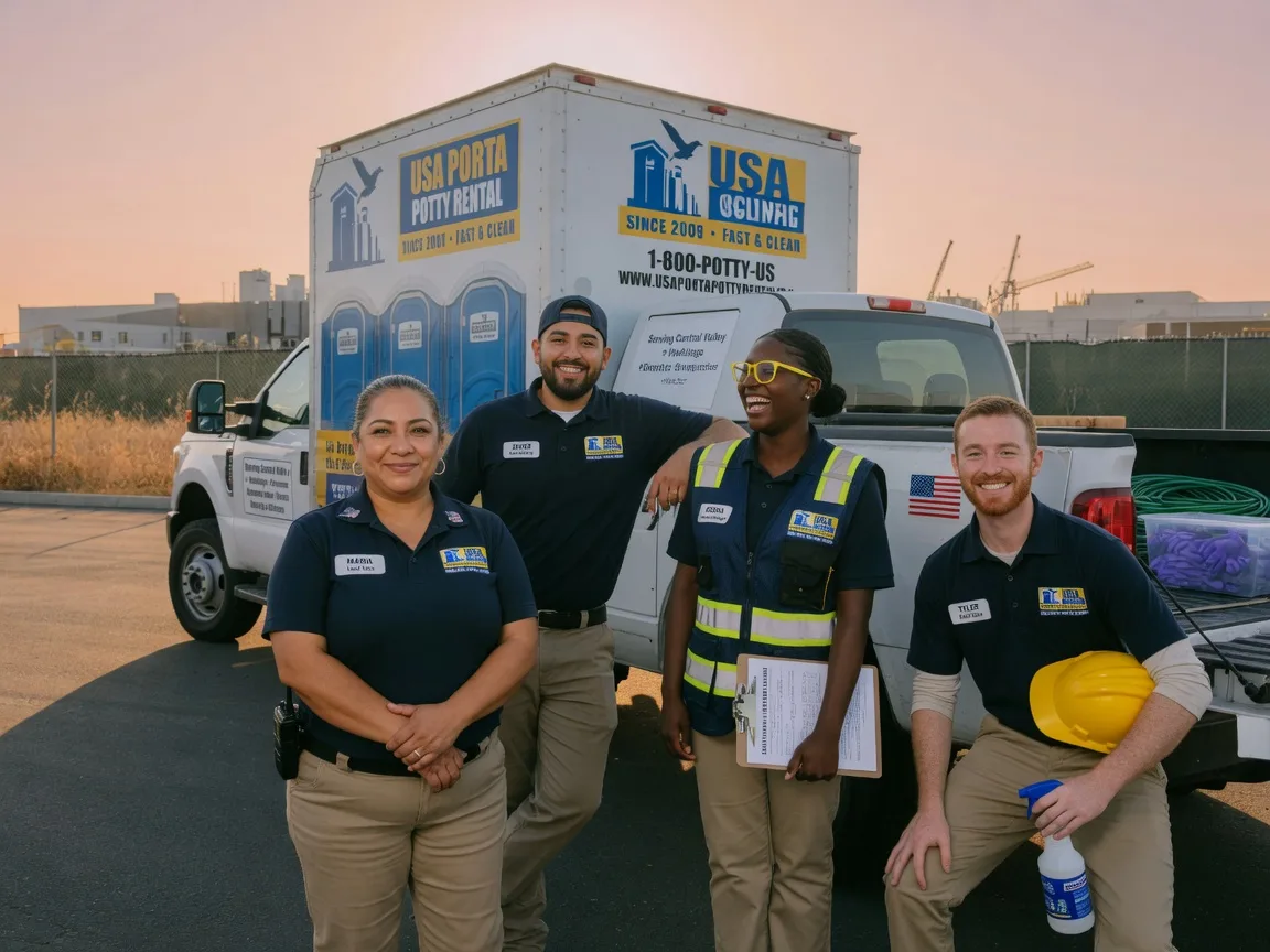 Portable Toilet Rental company in Crossville, IL
