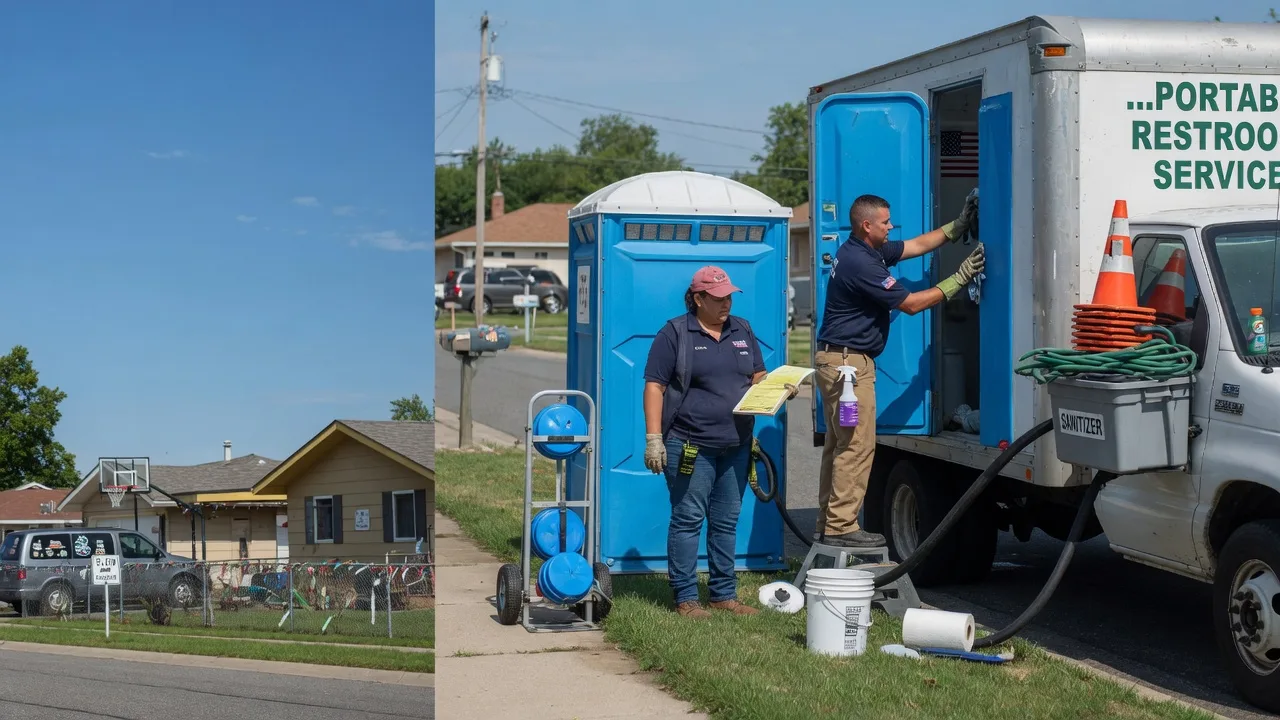 Portable Toilet Rental in Crossville, IL near me